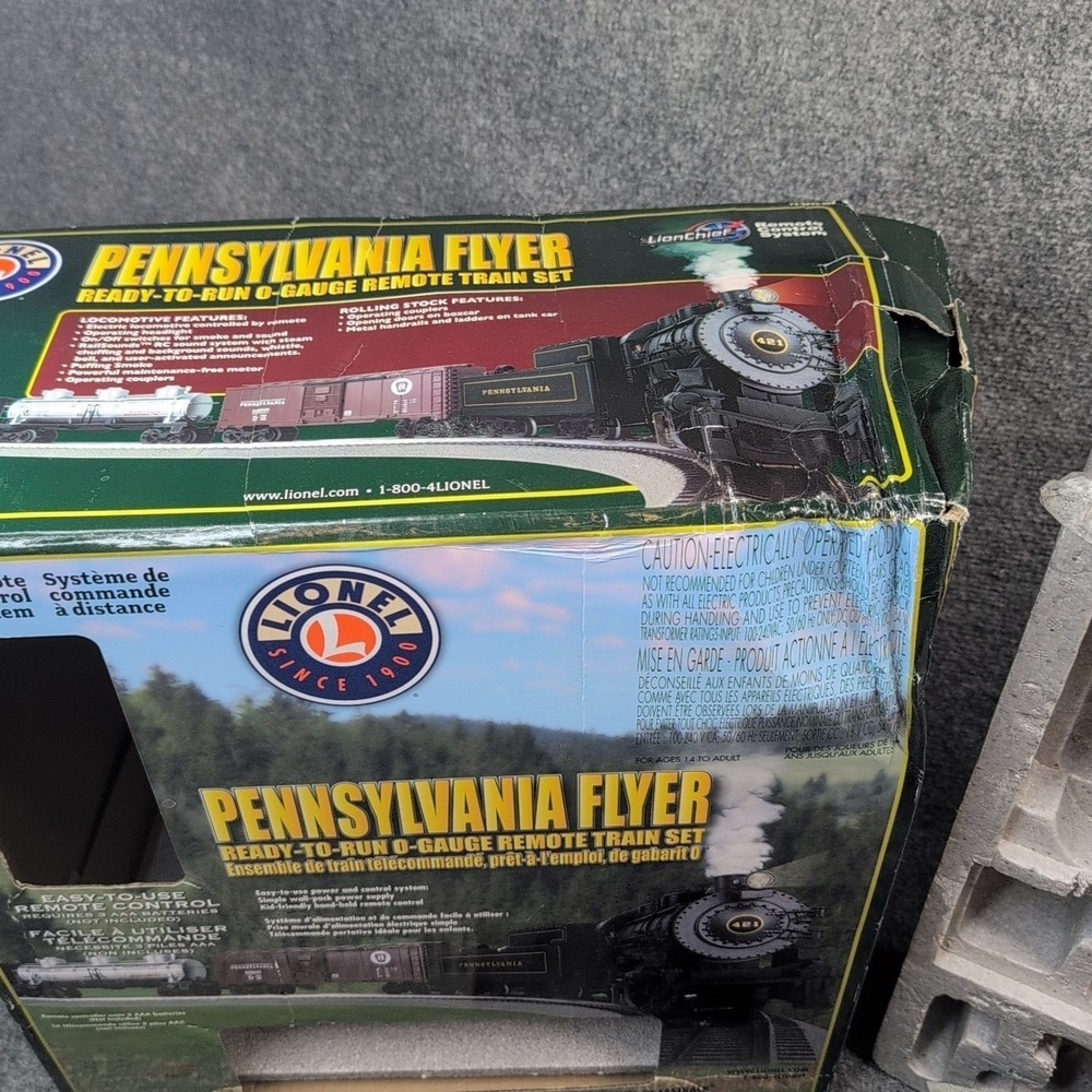 Lionel Pennsylvania Flyer O Gauge Train Set 6-30233 Remote Ready To Run - Picture 10 of 14